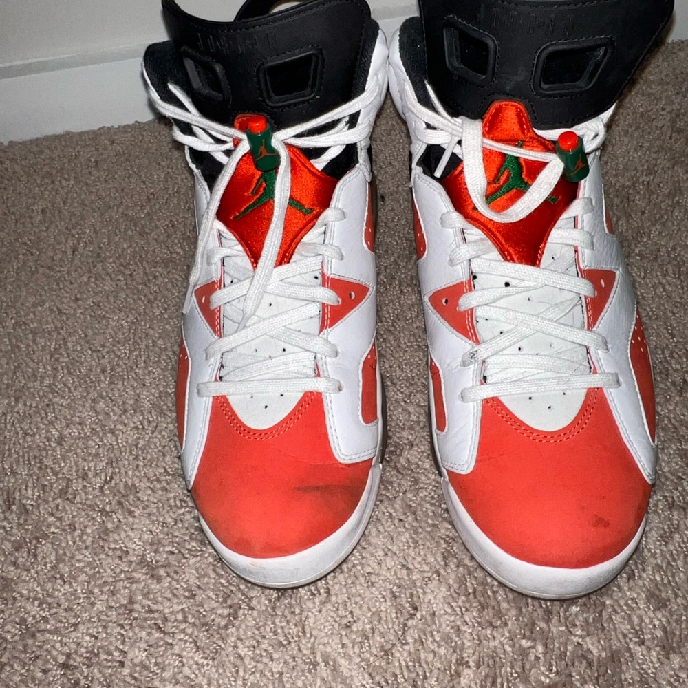Jordan 6 Retro “Gatorade Like Mike White” Sz 12